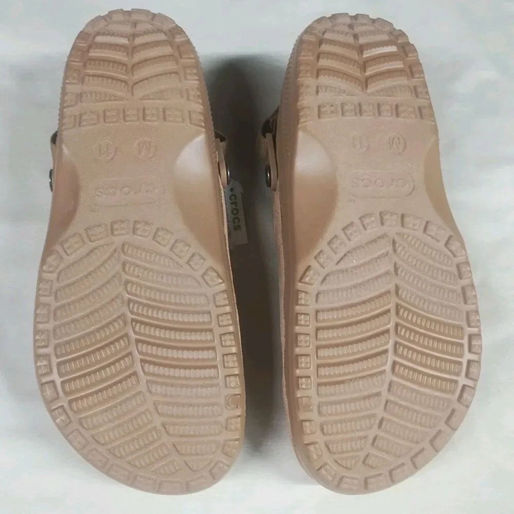 Crocs Classic Crafted Vegan Suede Clog  Men 10  Womens 12 NEW